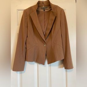 Pantsuit combo White House black market taupe 2 piece blazer and pants